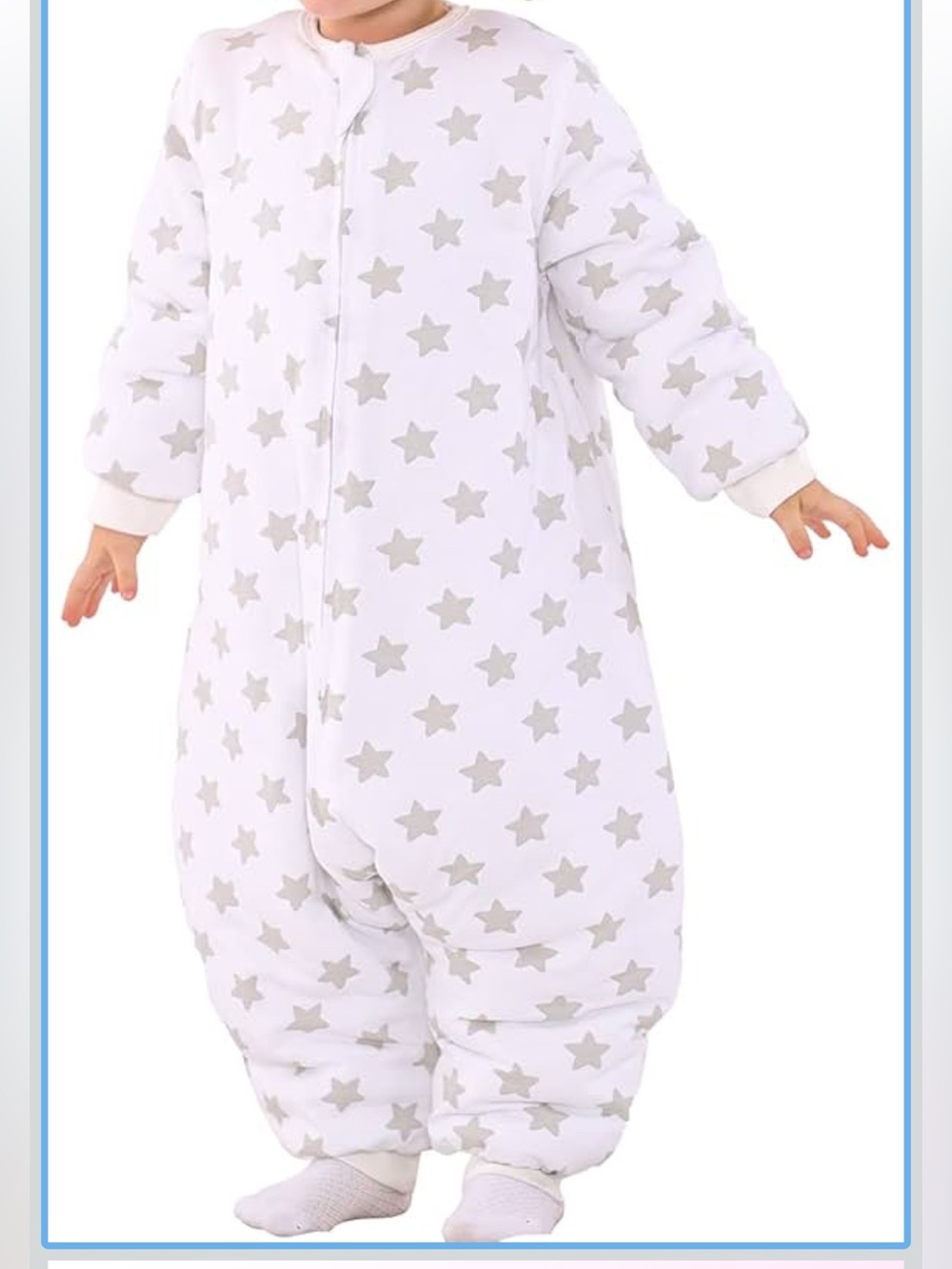 Wonday toddler wearable sleepsack unisex 3t-5t 2.5 tog